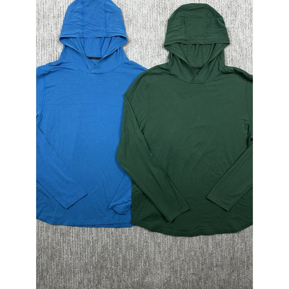 Lot Of 2 VRST Mens Essential Slub Performance Lightweight Hoodie Mens Large
